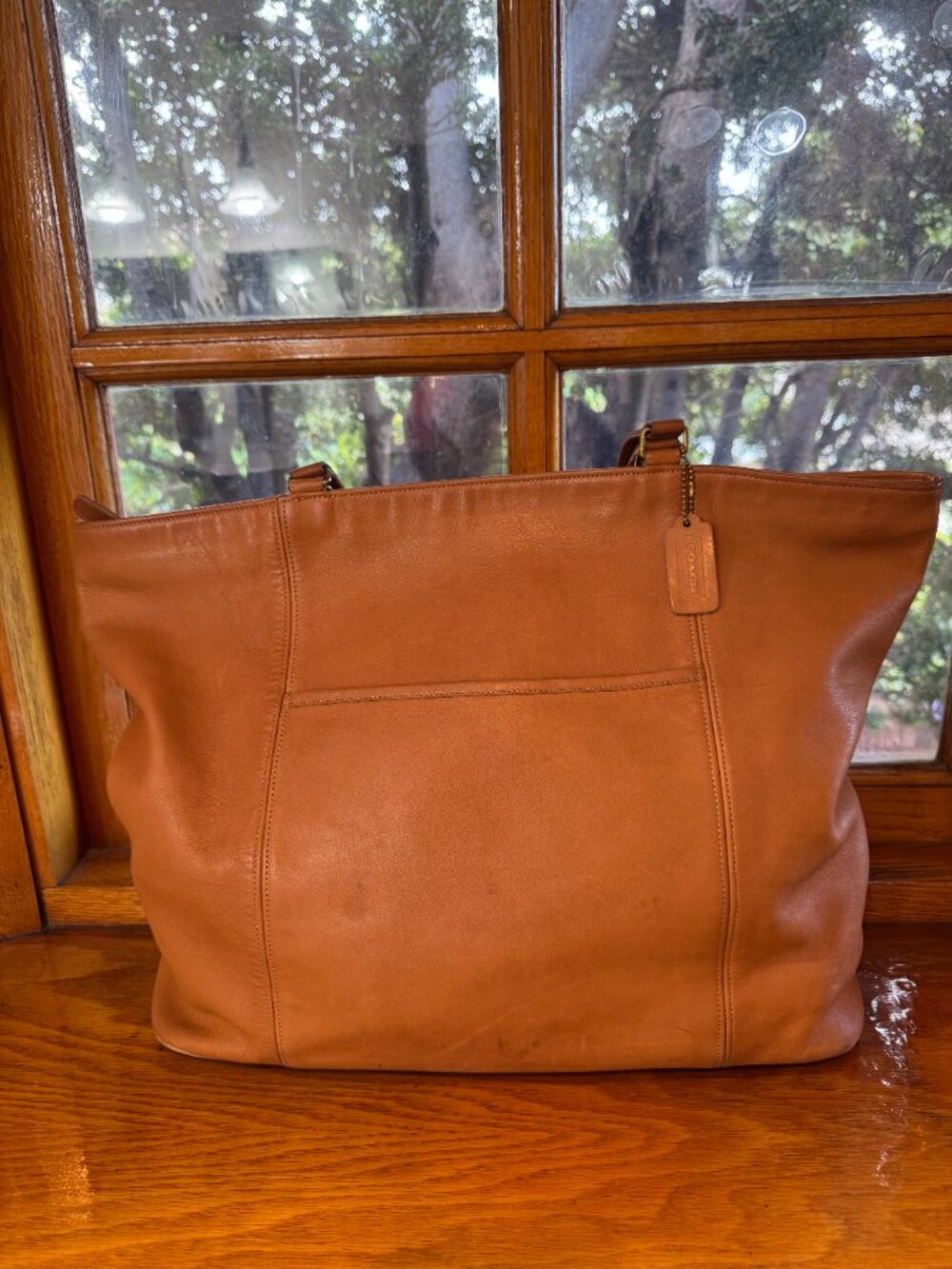 Coach Vintage Carry-All Tote Bag in Honey, Rare